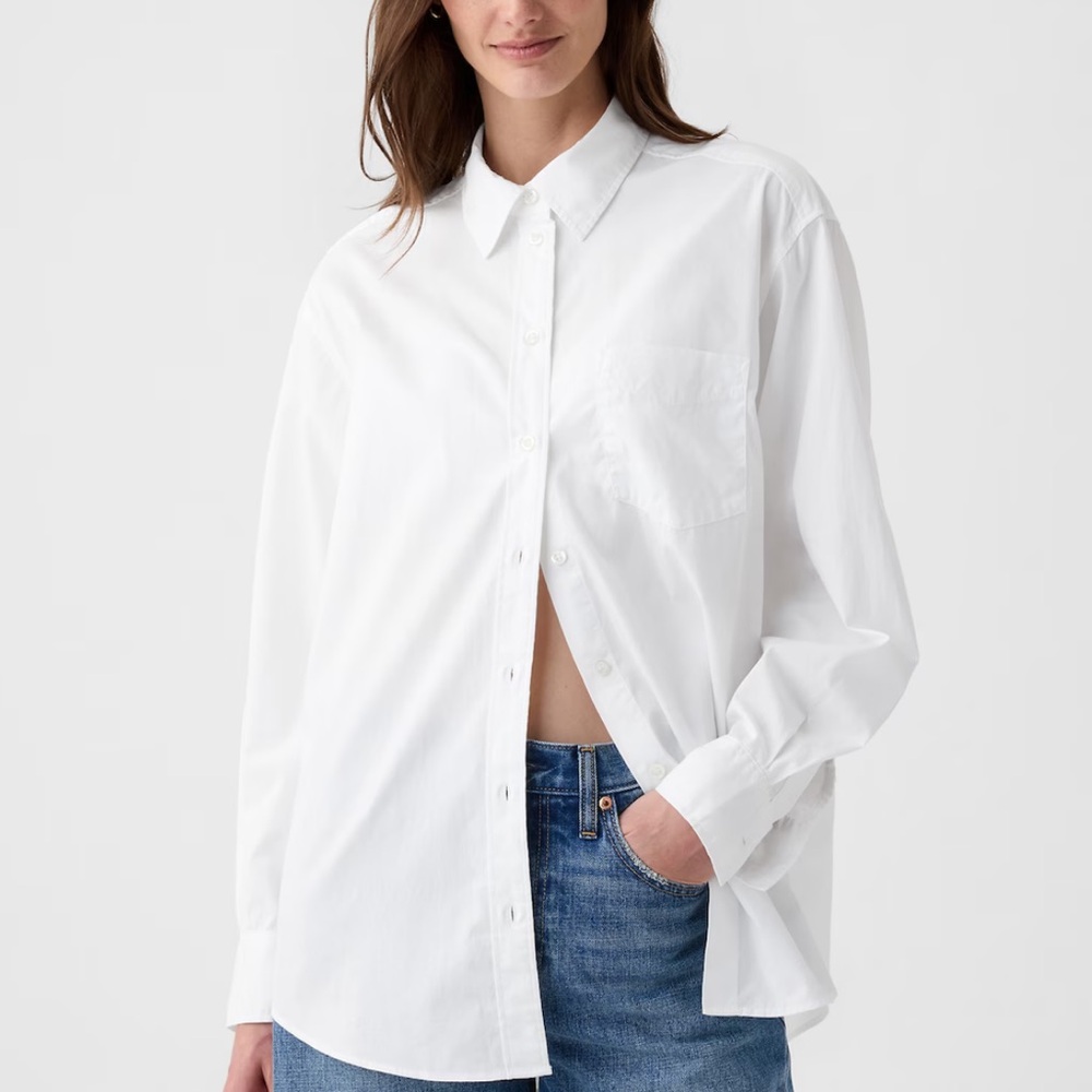 Gap Organic Cotton Big Shirt